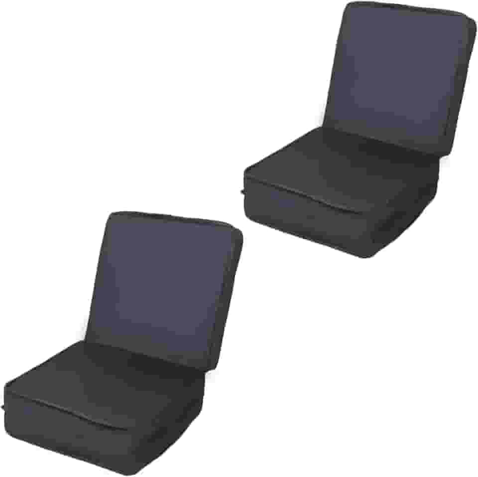 Kit 02 Colchões Dobráveis 3 em 1 Puff Sofá Fênix Espumas