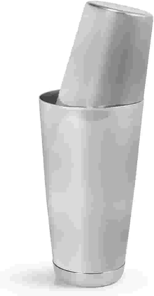 Gourmet Mix Coqueteleira Profissional 2 Peças Aço Inox copo maior 600 ml Copo menor 500 ml Alta Durabilidade Ideal para Drinks e Coquetéis Premium