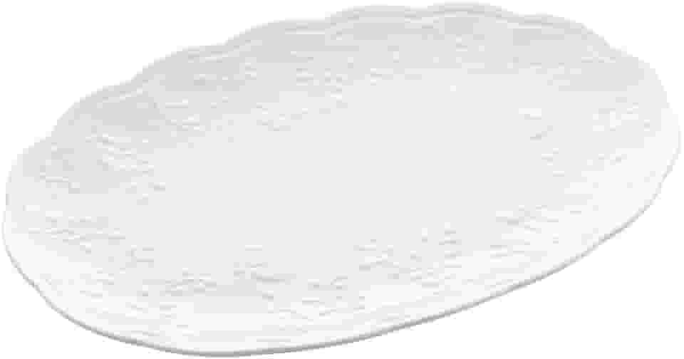 LYOR - Travessa de Porcelana New Bone Butterfly Flower 36,5cm x 24cm x 3cm