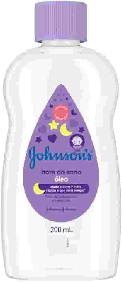 Óleo Hidratante Relaxante Johnson's® Baby Hora Do Sono, 200ml