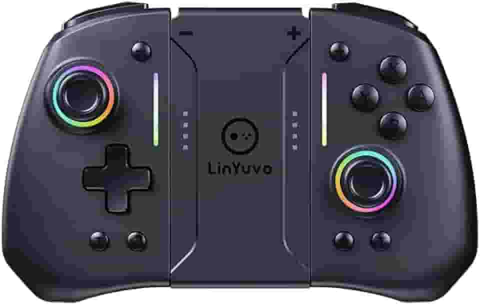 Controle sem Fio para Nintendo Switch/OLED Hall Effect Joystick 6-eixos, KS42 PLUS