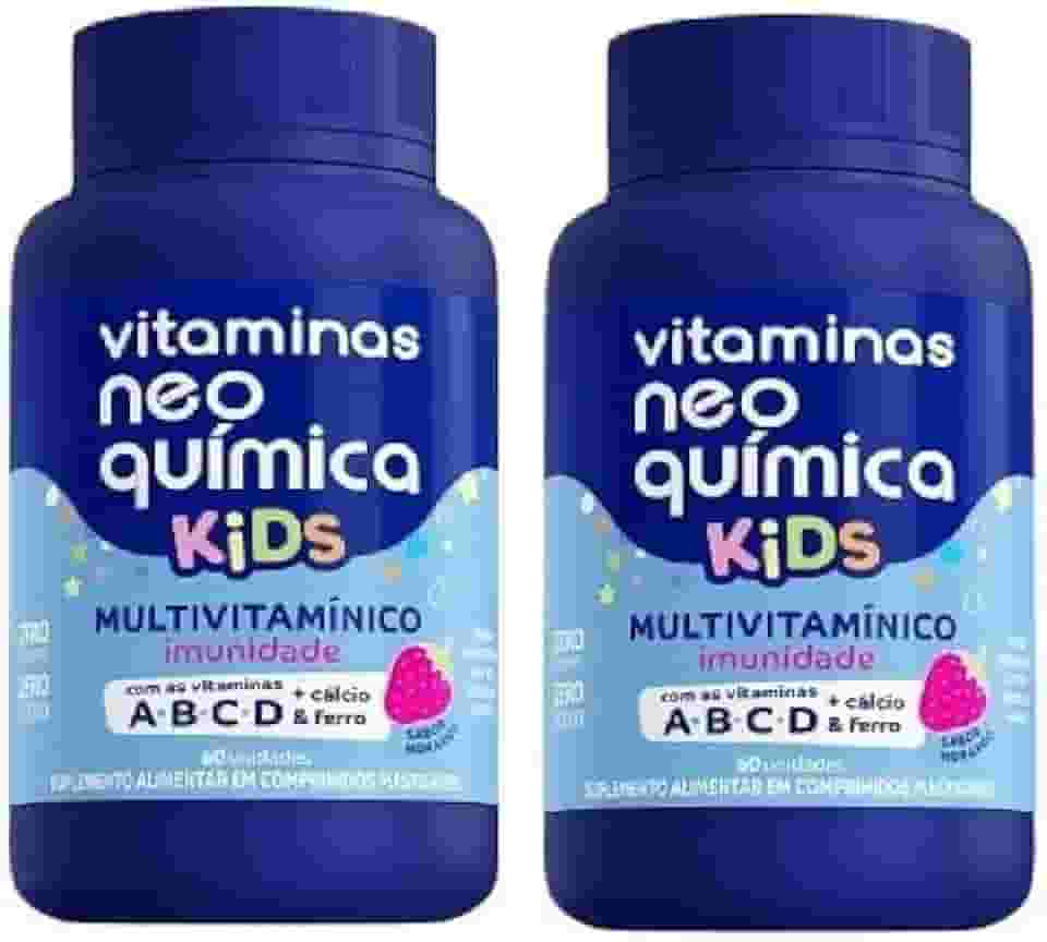 Kit 2 Vitamina Kids 60 Cápsulas - Neo Química