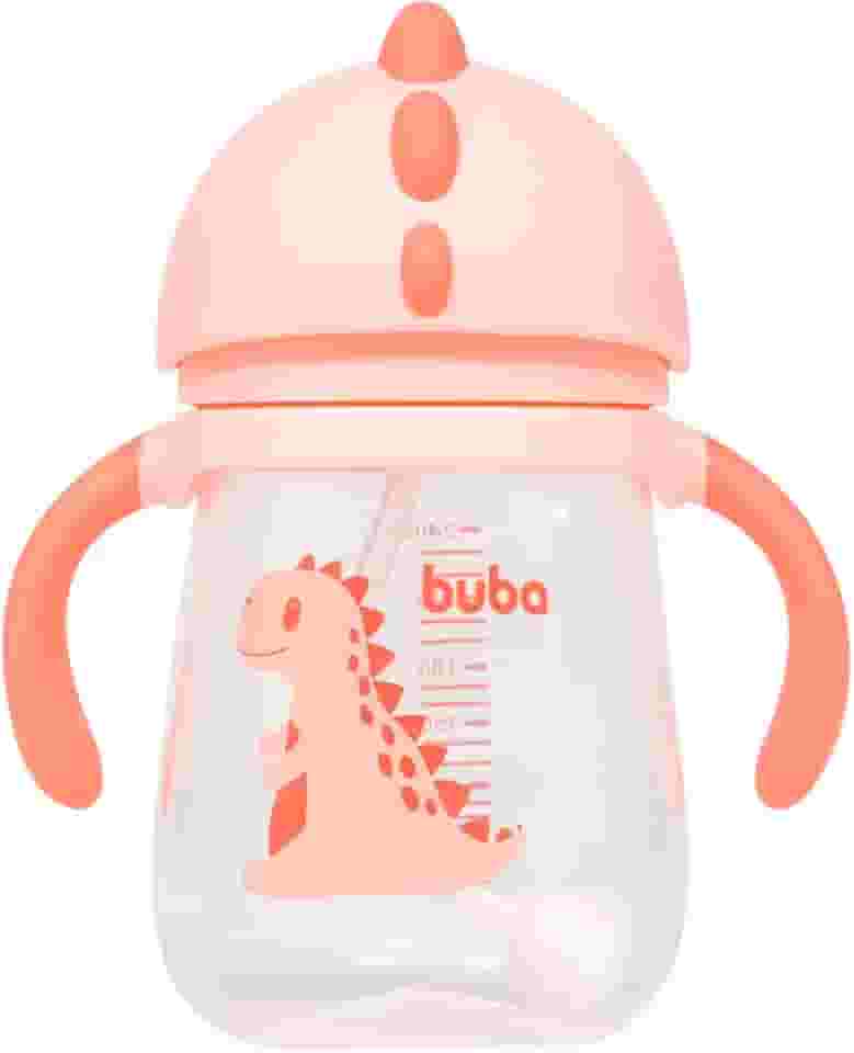 Buba Copo Dino Com Alça Rosa Rosa