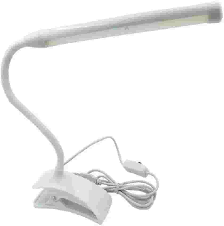 AS SEEN ON TV Luminária Flexível Tubo 13 LEDs com Clipe Prendedor