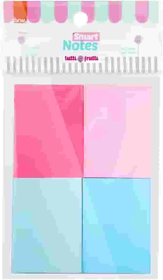 BRW Bloco Adesivo Smart Notes 38x51mm Tutti-Frutti 50 Folhas