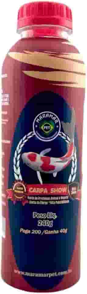 Ração Para Peixes Carpa Show 3mm 240g Maramar