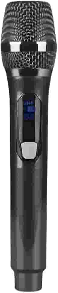 Kit Microfone Sem Fio Duplo Profissional M87 UHF: Performance Superior para Vocal, Eventos e Apresentações (Preto)