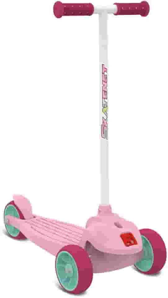 Patinete Meu 1º Skatenet Rosa Bandeirante