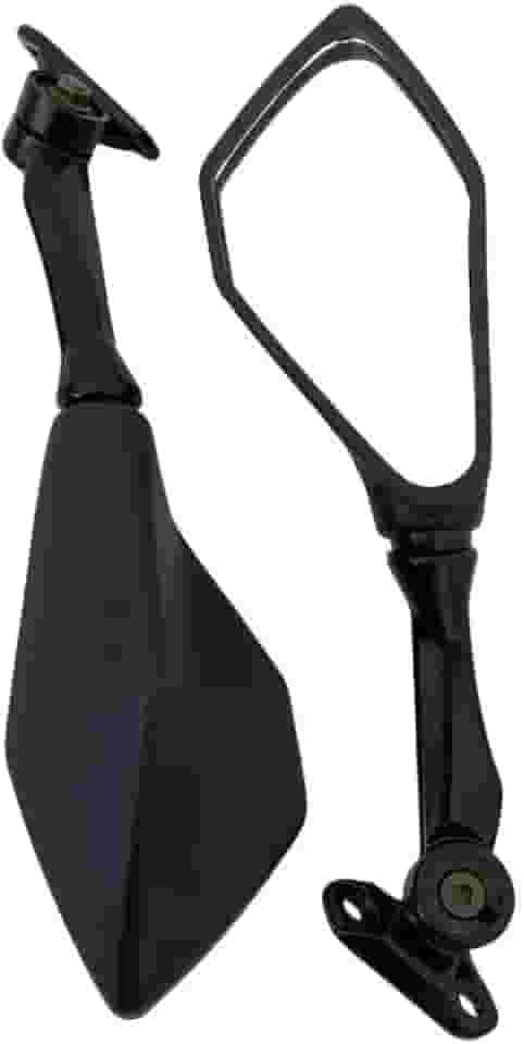 Retrovisor Moto, Retrovisor Esportivo para Moto, Par Espelho Retrovisor, é de Encaixe E Funcionamento Perfeito