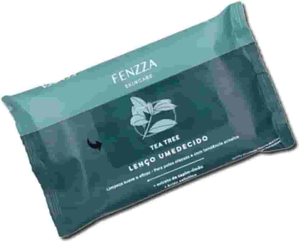 LENCO UMEDECIDO TEA TREE E CAPIM LIMAO, FENZZA