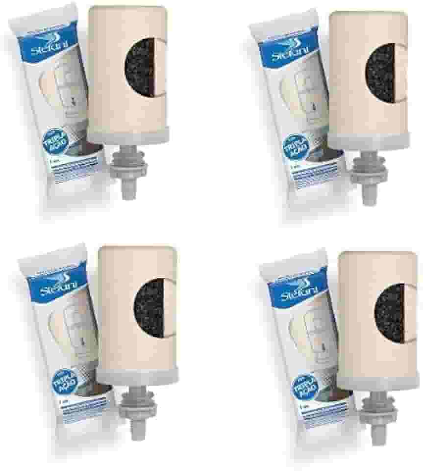 4 Velas Esterilizante Tripla Ação Stefani Para Filtros Barro