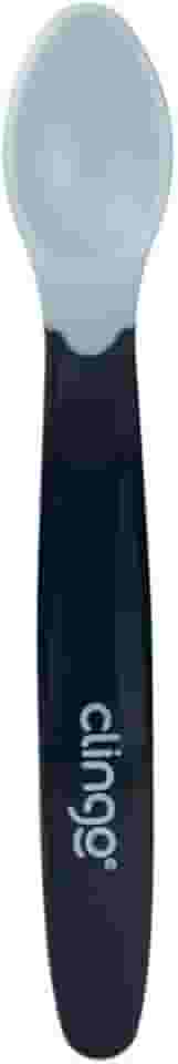 Colher De Silicone Ergo Termo Color Marinho