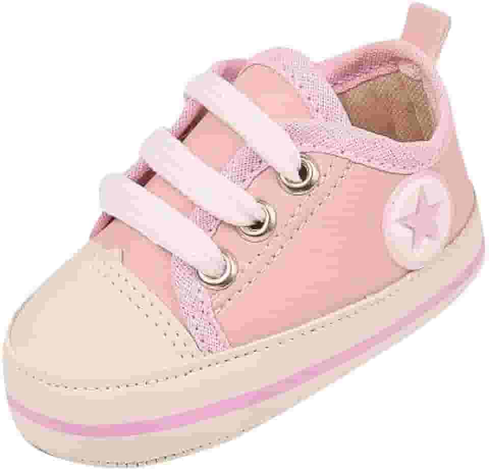 Tênis Bebê Mania Menina Casual Conforto Rosa