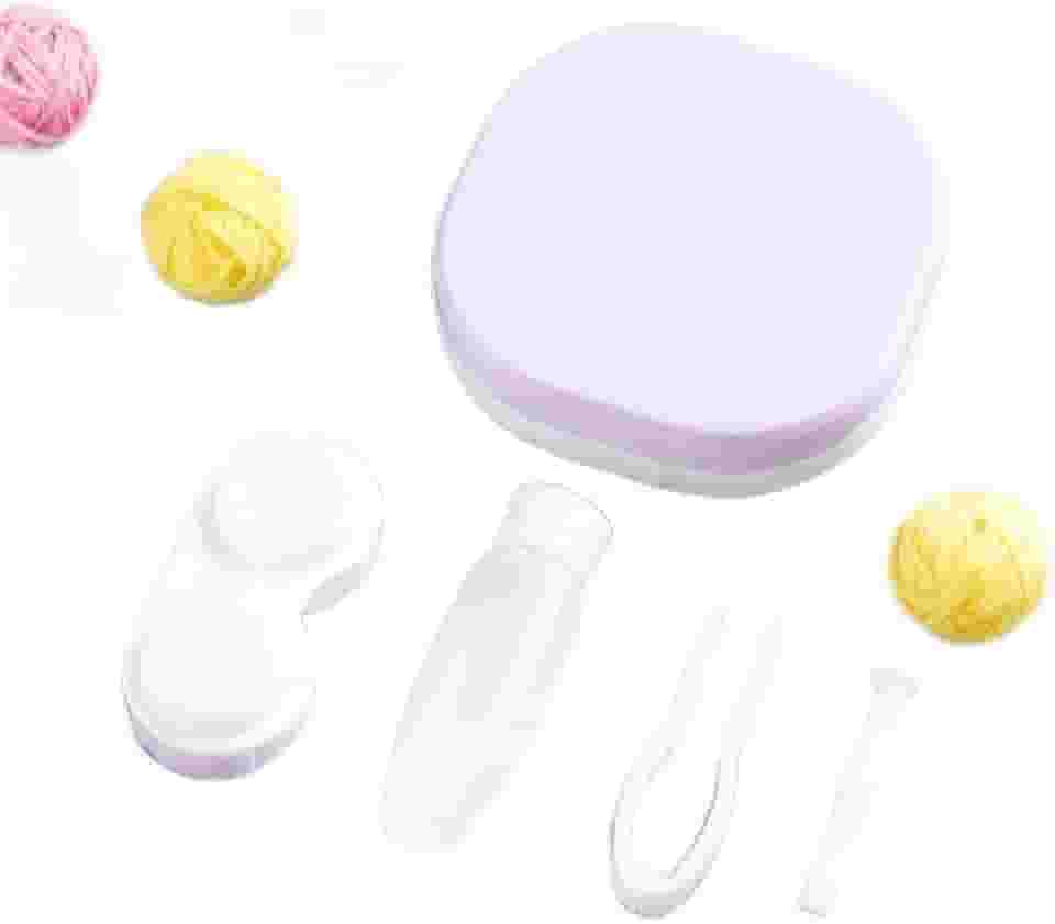 Estojo para lentes de contato com espelho, estojo de contato de viagem com kit de ferramentas de remoção e frasco de solução, mini caixa de armazenamento de lentes de contato para viagens, casa
