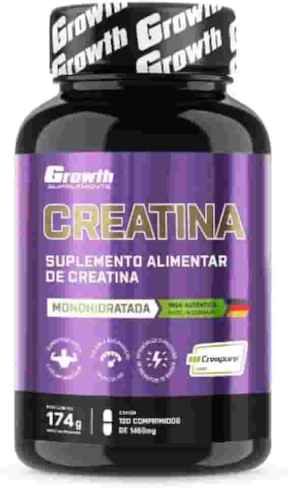 Creatina Creapure 120 Comprimidos - Growth Supplements