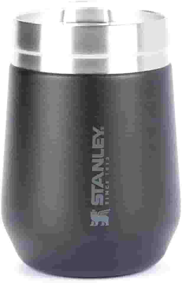 Stanley - Copo Térmico Everyday, 296ml, para Bebidas Quentes e Frias com Tampa, Aço Inoxidável, Matte Black