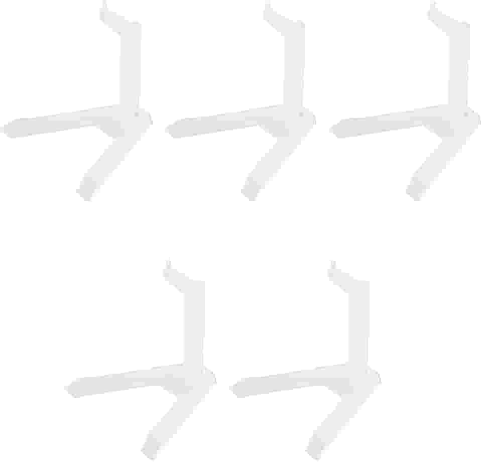 MY MIRONEY Clear Action Figure Display 5Pcs Flexible Action Base Holder for 1/144 SD BB Gundam Figure Models