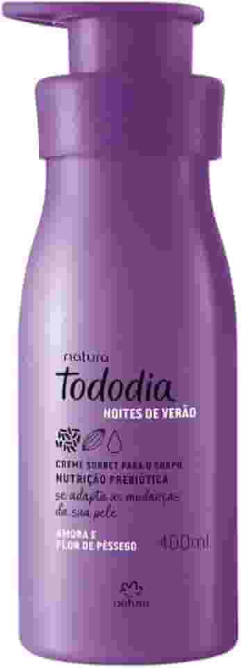 Creme Hidratante Corporal Tododia Amora e Flor de Pêssego 400ml