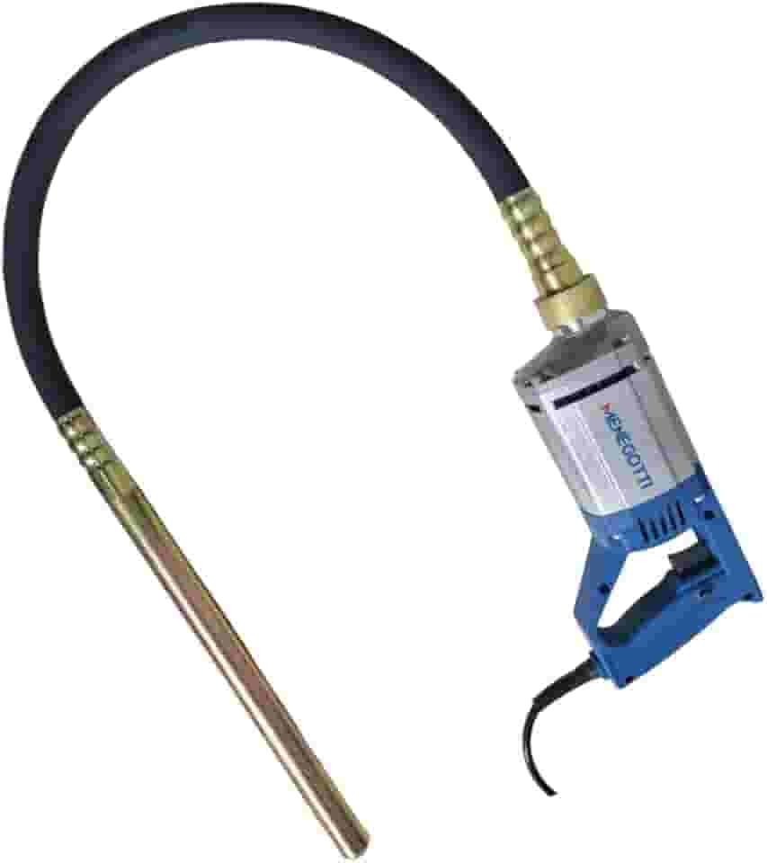 Vibrador de Concreto Portatil 1000w Menegotti com Mangote 1,2 metros x 35mm Menegotti 220v