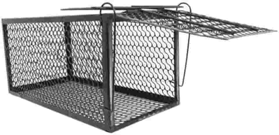 Ratoeira Armadilha Pega Rato Gaiola Grande Com Mola Roedores Captura Eficiente Para Controle De Pragas Em Ambientes Internos E Externos Com Design Seguro E Reutilizável Para Pequenos Roedores