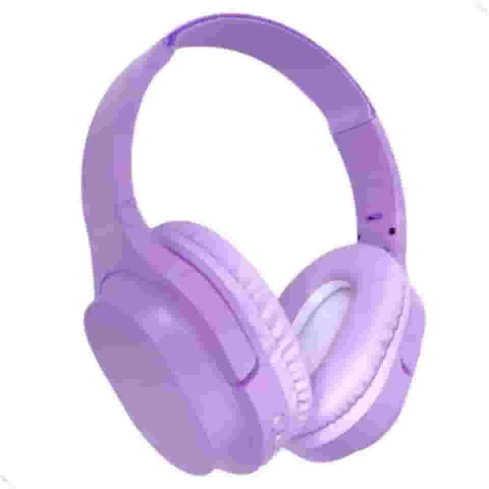 Fone De Ouvido Bluetooth 5.3 Headphone Sem Fio Fone Corrida Academia Com Cancelamento de Ruído On-ear Dobrável Qualidade PREMIUM Appari (Lilás)