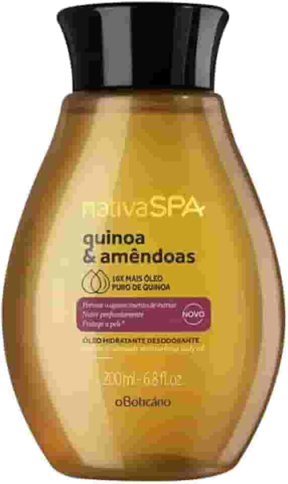 Óleo Desodorante Hidratante Corporal Nativa SPA Quinoa & Amêndoas 200ml