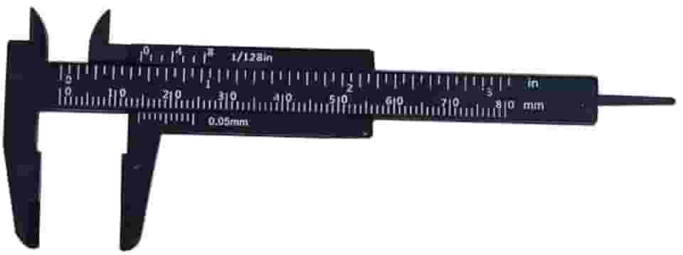 WESTERN - Paquimetro Plastico Mini 80 mm