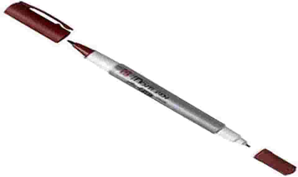 MARCADOR TECNICO PERMANENTE IDENTI PEN - USO PROFISSIONAL, SAKURA, MARROM