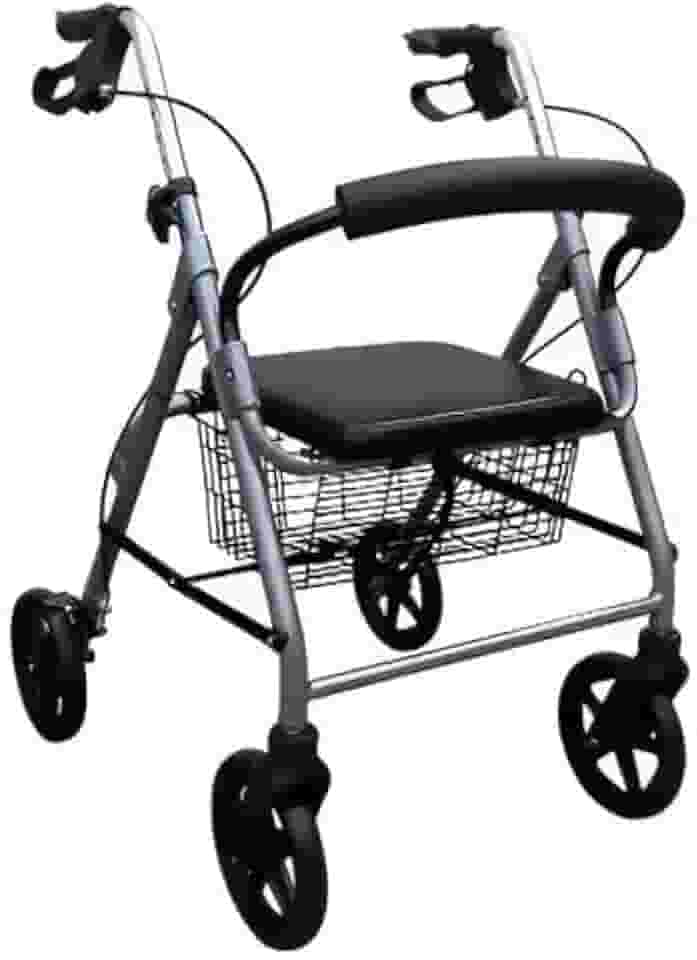 Andador com Rodas Dobrável Winner.Med – Leve, Ajustável e Seguro para Idosos e Pessoas com Mobilidade Reduzida