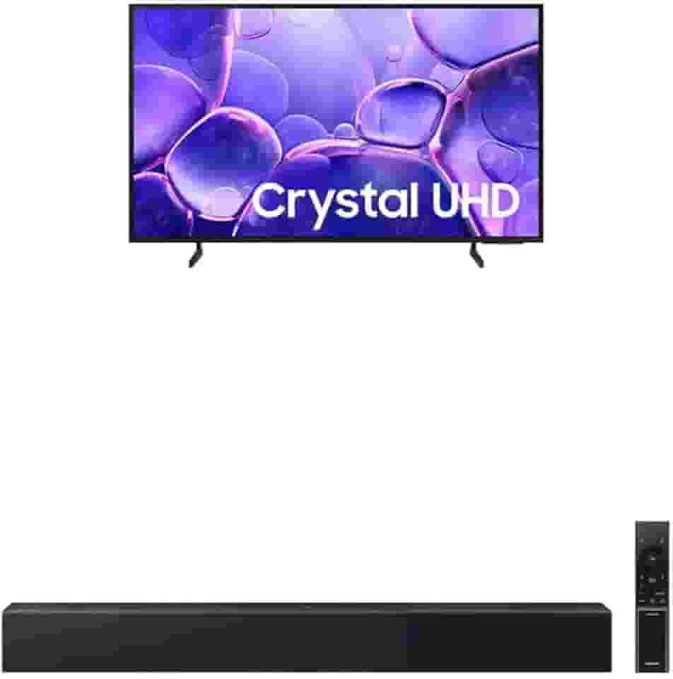 Samsung Combo Smart TV 85" Crystal UHD 4K U8600F + Soundbar HW-B450F