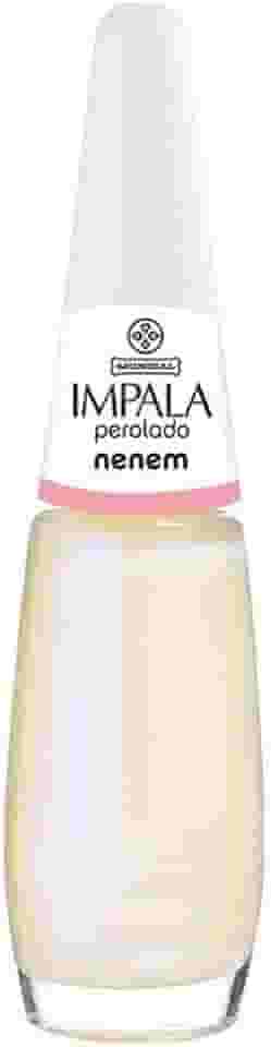 Impala Cosmeticos Esmalte Perolado Neném Branco