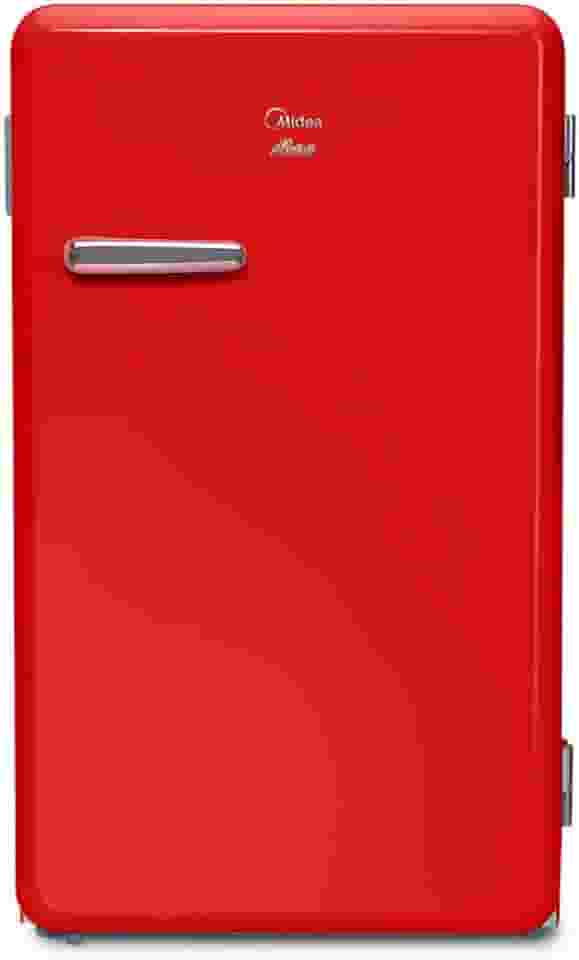 Frigobar Retrô, 95L, Vermelho Rubi, 220V, Midea, MRV10V2