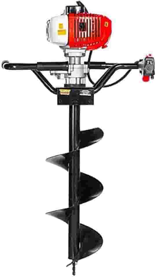 Perfurador de Solo Gasolina 2t 60,2cc Broca Simples 250mm Toyama Vermelho