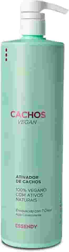 Ativador de Cachos Vegan 1L - Definição, Hidratação Profunda e Controle de Frizz - Com 7 Óleos Naturais e Manteiga de Karité - Fórmula Vegana e Livre de Sulfatos