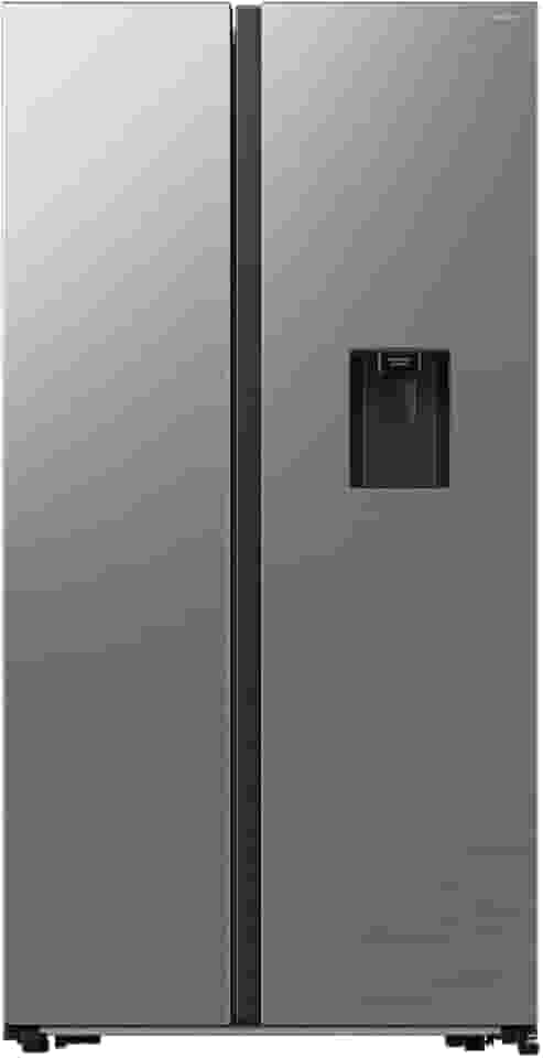 Geladeira Side by Side SmartThings com Dispenser de Água Samsung RS57 Inox 560L 220V