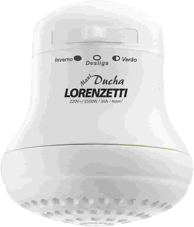 Maxi Ducha 220V 5500W, Lorenzetti, 7530275, Branco, Pequeno