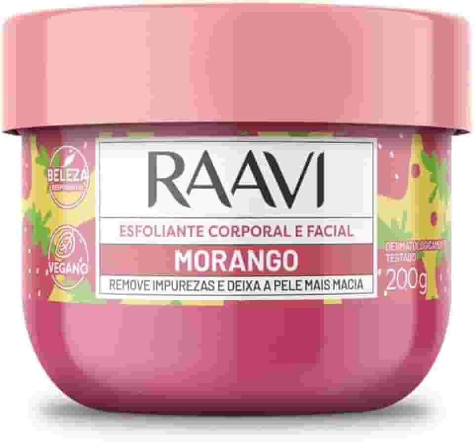 Depil Bella - Esfoliante Corporal E Facial Raavi 200G Morango