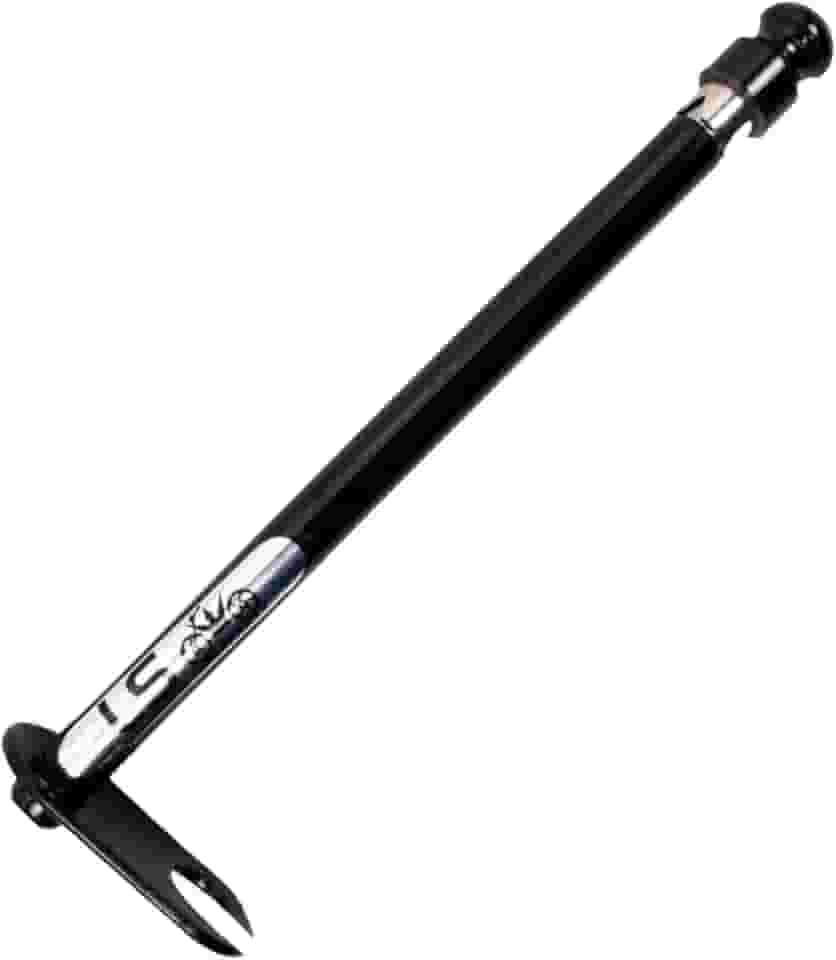 Antena Corta Cerol Pipa Linha Anti Fio Retrovisor Inox 6 Estágios Esportiva Proteção Moto Preta