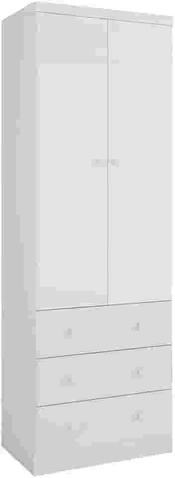 Guarda Roupa Infantil 2 Portas 3 Gavetas Smim Móveis Peroba