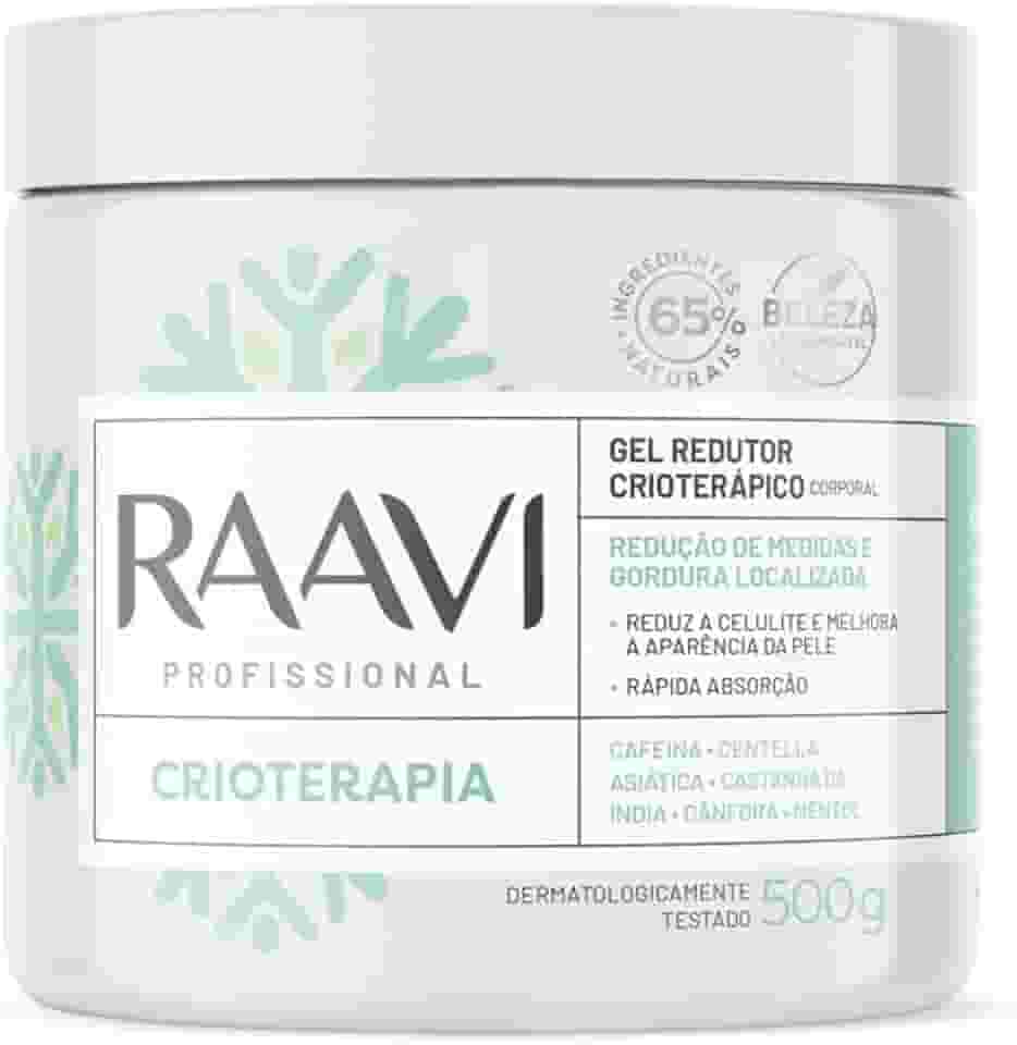 Raavi Gel Redutor Crioterápico 500G