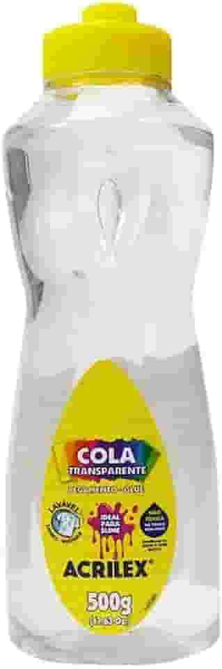 Cola Transparente 500g 02801 - Acrilex 0,5 Litro