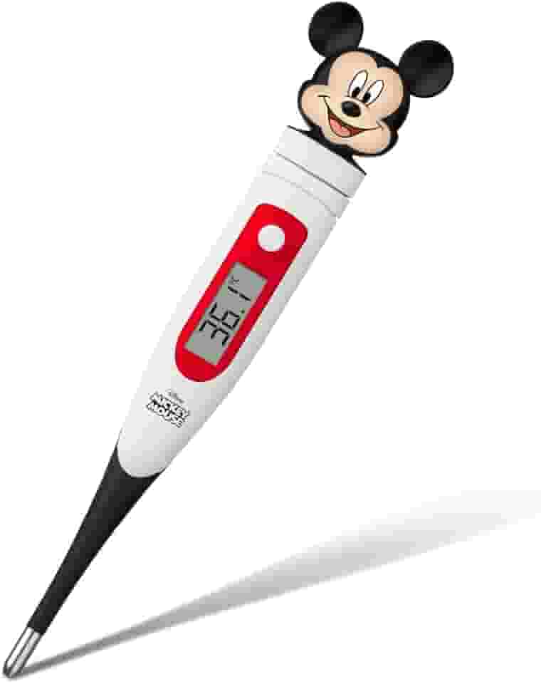 Termômetro Digital Mickey Disney com Ponta Flexível Multilaser Saúde - HC078