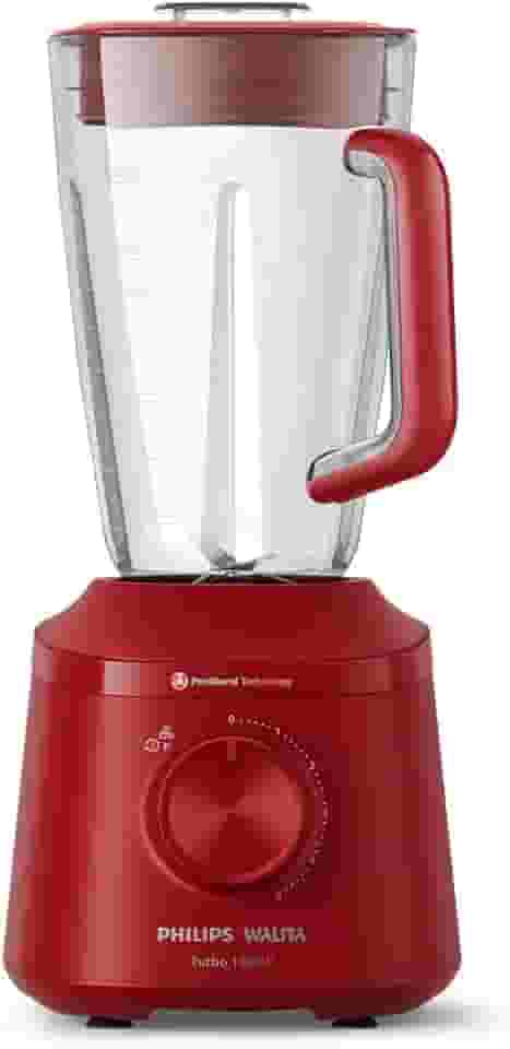 Philips Walita, Liquidificador Série 3000 Turbo, 220V, Vermelho, 1000W - HR2270/40