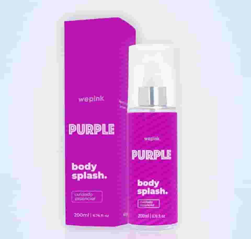 Body Splash Purple Desodorante Colônia 200ml - Wepink