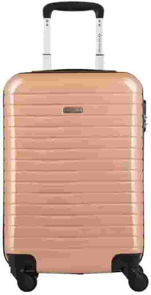 Mala de Viagem Bordo com Rodas 360° Deluxe 20 - Dourado