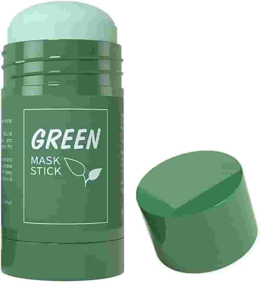 Para rosto, removedor de cravos com extrato de chá verde, limpeza profunda de poros, hidratação, clareamento da pele para todos os tipos de pele de homens e mulheres (pacote com 1)