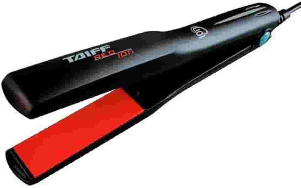 Chapinha Prancha Alisadora de Cerâmica Red Íon Preta Taiff