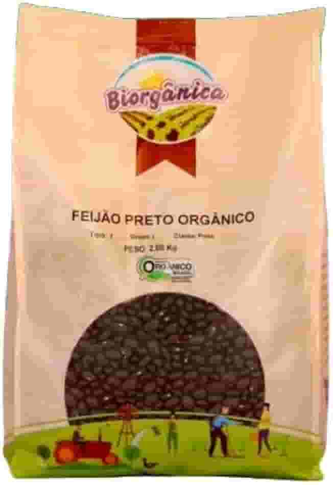 Feijão Preto Orgânico Biorgânica 2kg