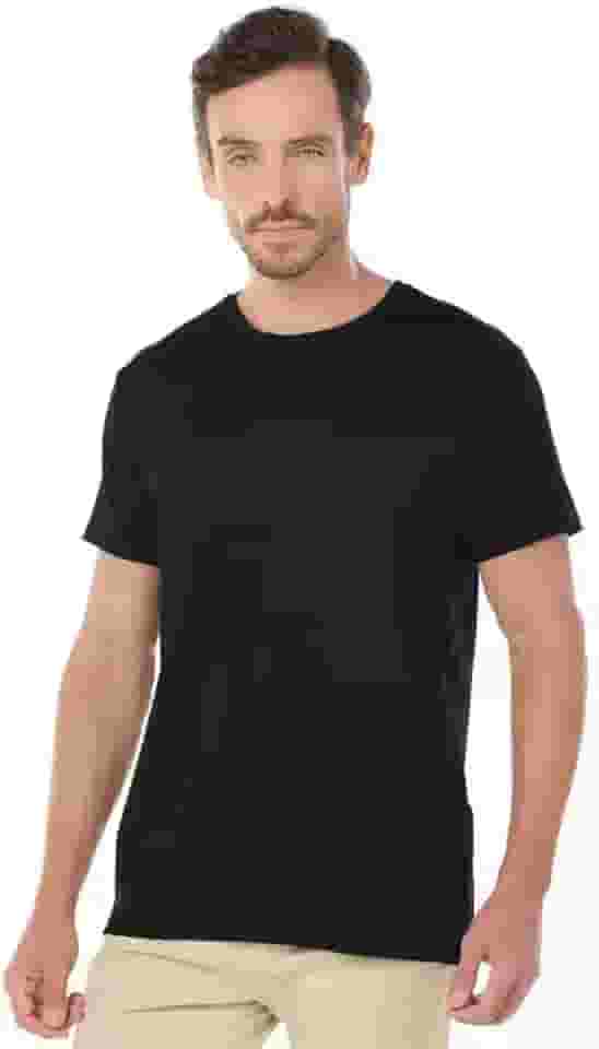 Camiseta Modal Masculina Básica Loja Mirante