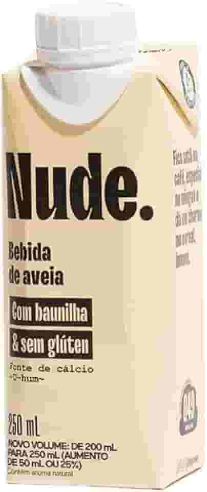 Leite Vegetal de Aveia To Go Sabor Baunilha Nude 250ml